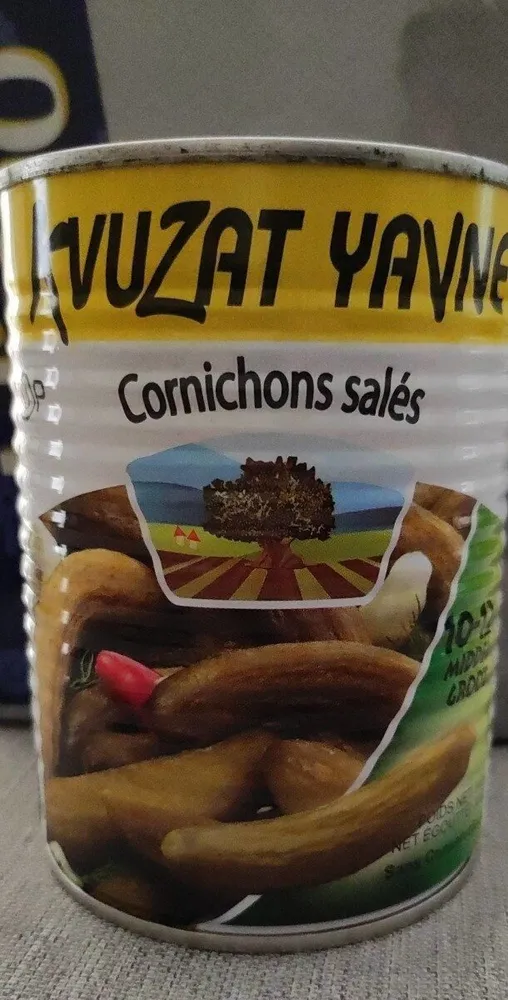 Cornichons salés