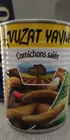 Cornichons salés