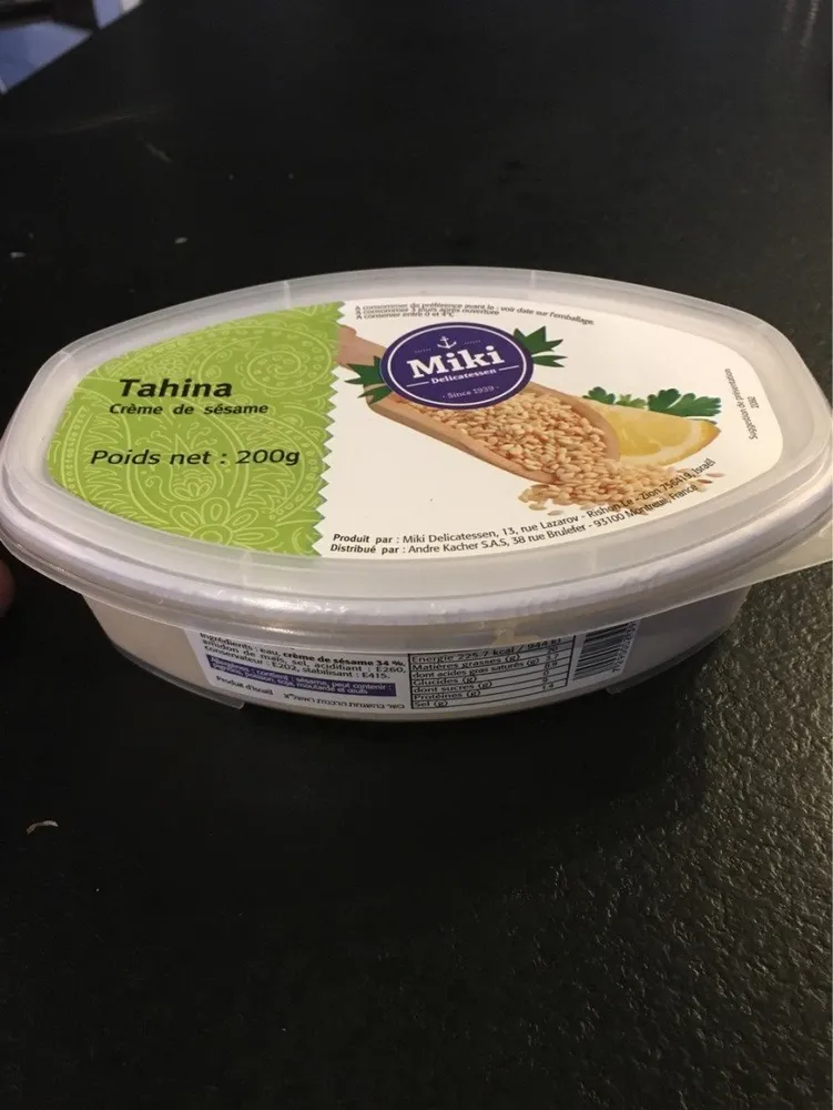 Creme de sesame