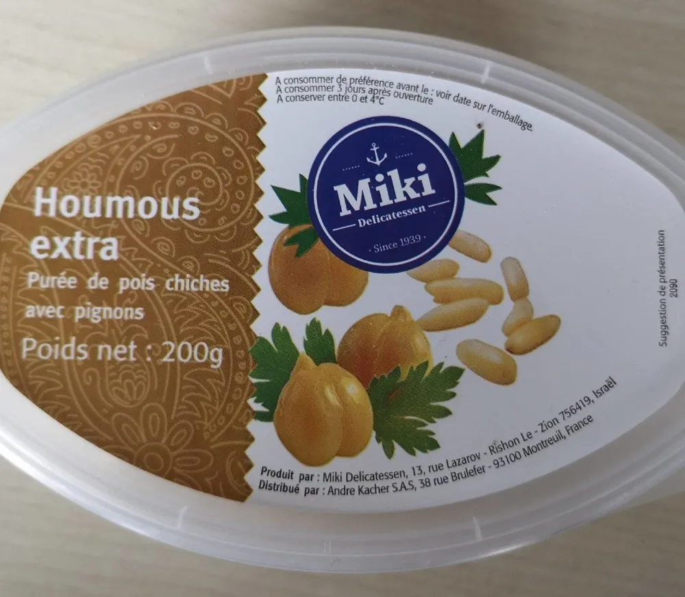 Houmous extra