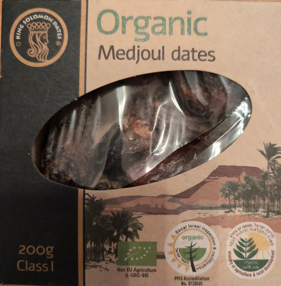 Organic Medjoul Datteln