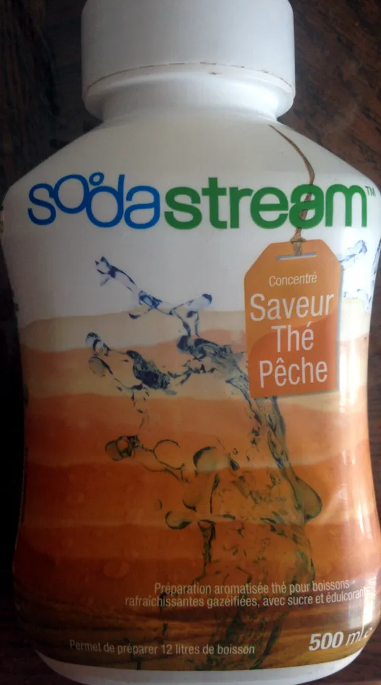 Concentré saveur thé pêche