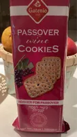 Passover wine cookies