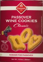 Passover wine cookies