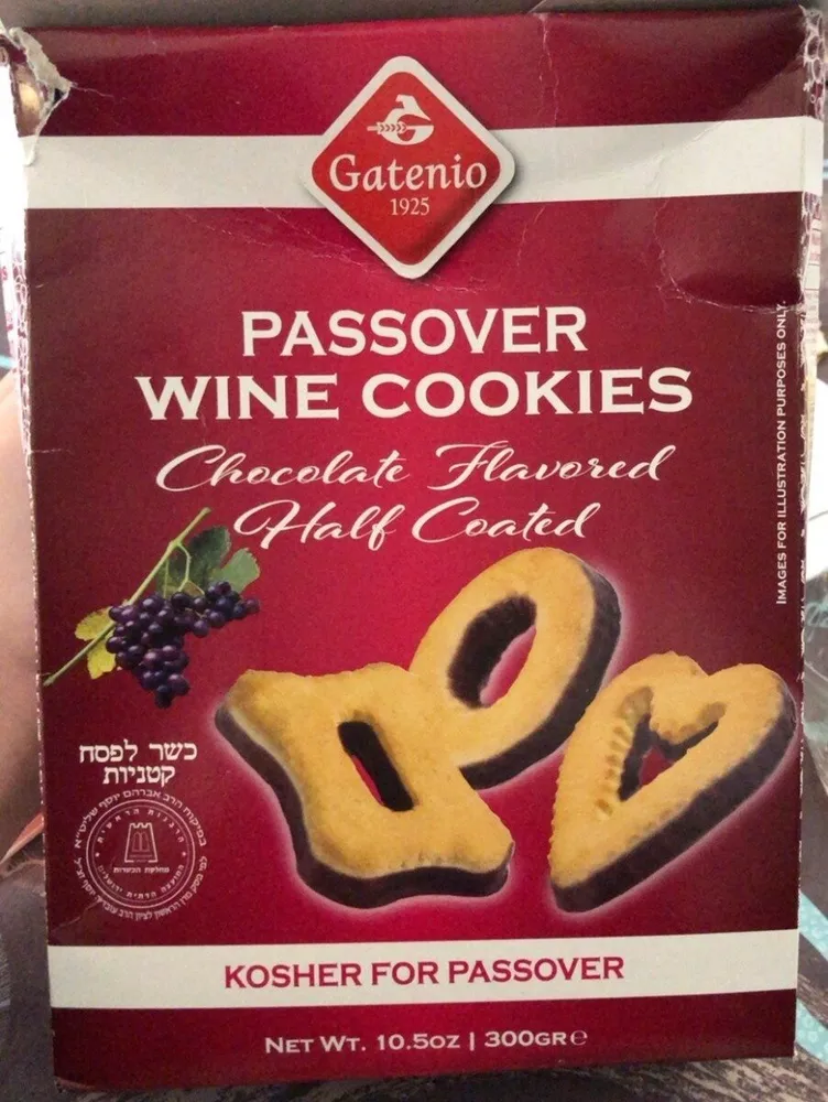 Passover wine cookies