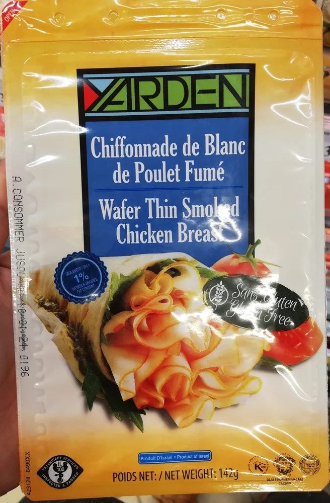 Wafer Thin Smoked Chicken Breast