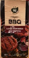 Naturally good vegan BBQ burger