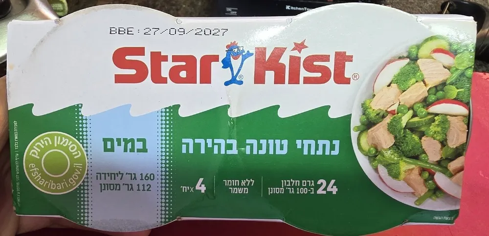 טונה בהירה במים