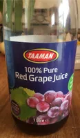 100% Pure Red Grape Juice