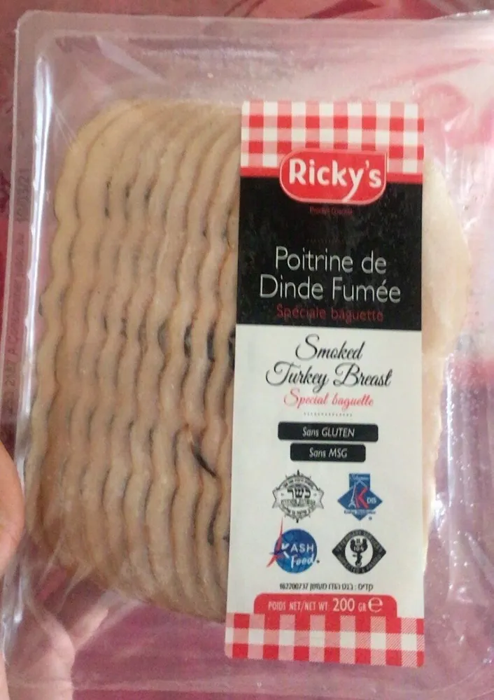 Poitrine de dinde fumée