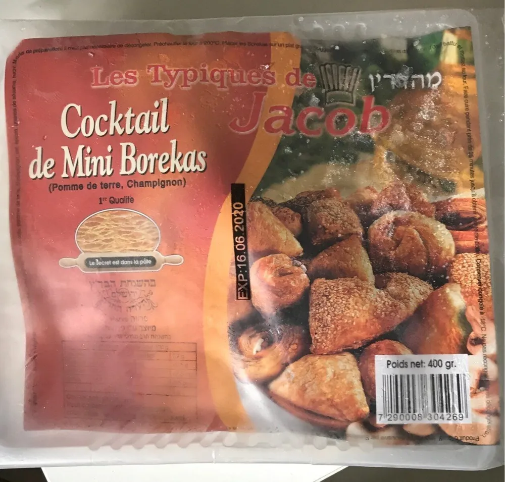 Cocktail mini Borekas