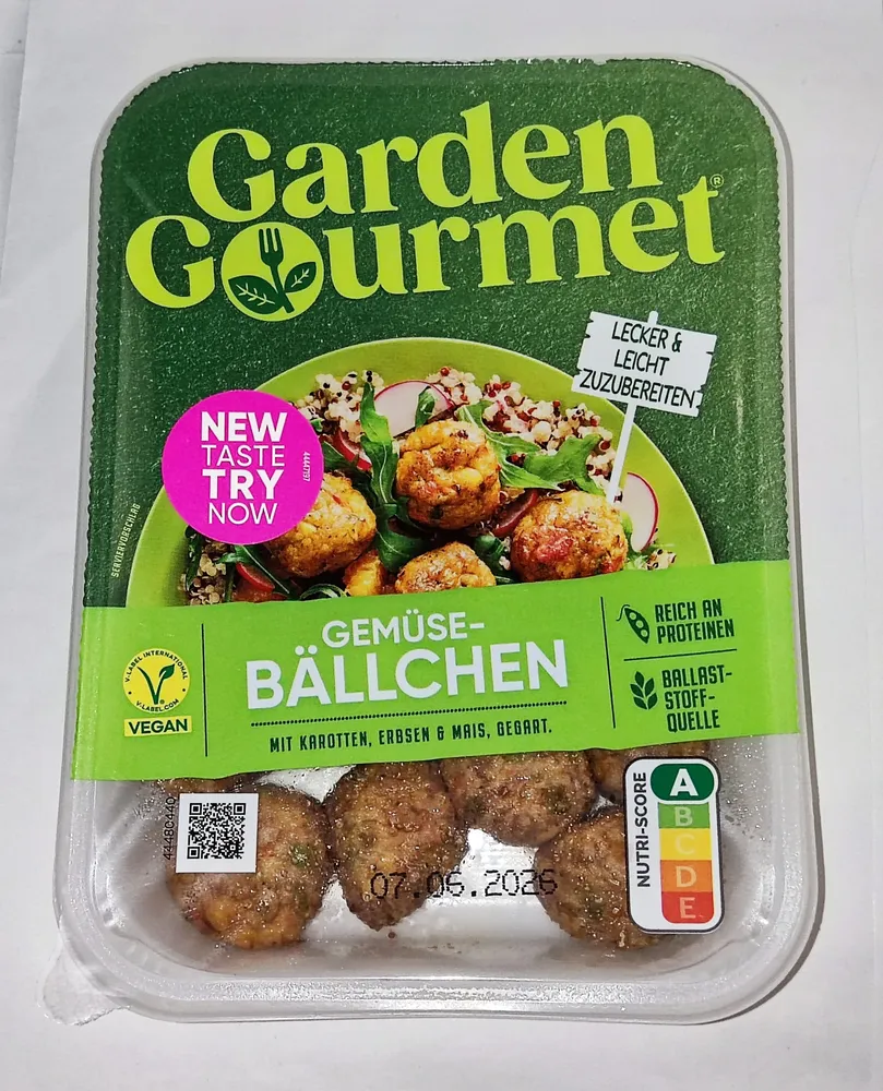Vegane Gemüsebällchen