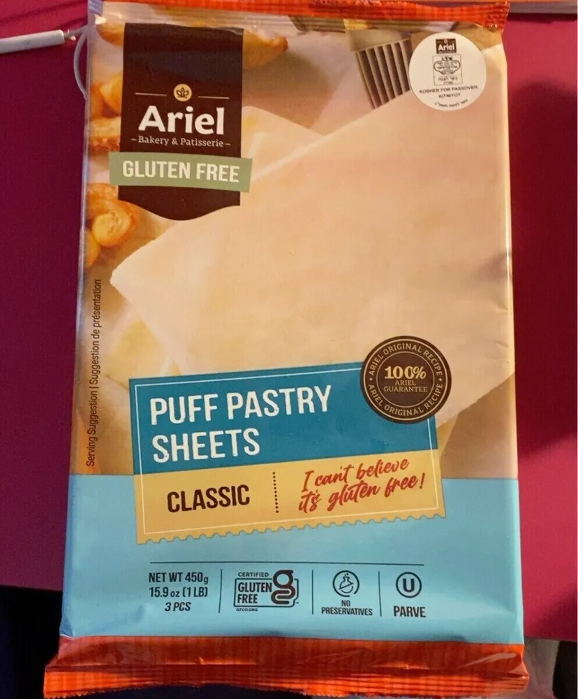 Puff pastry sheets