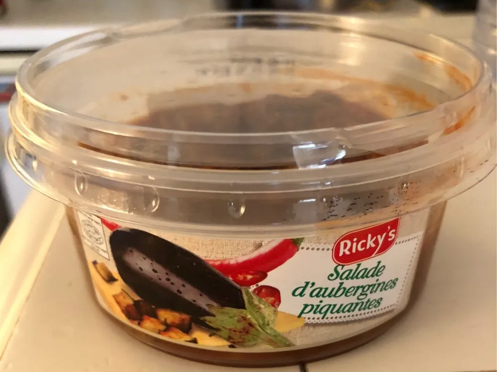 Salade d'aubergines piquantes
