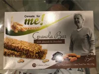 Barre De Céréales Chocolat Et Amandes
