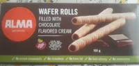 Water Rolls Filled with chocolate