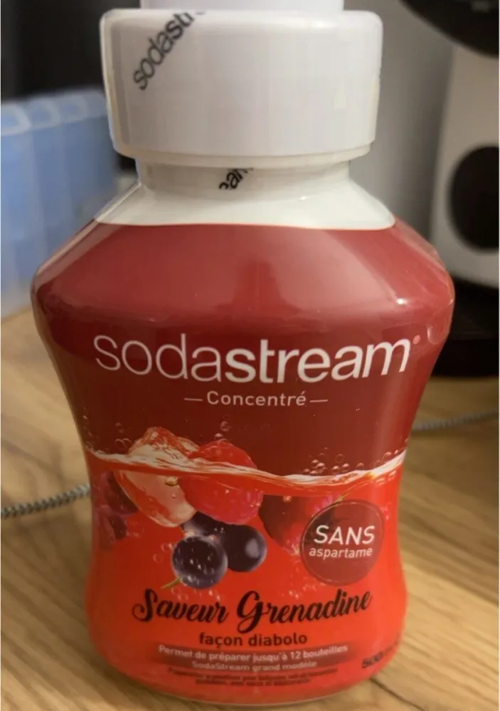 Saveur Grenadine façon diabolo