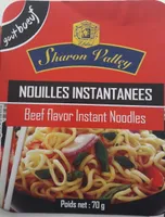 Beef flavor instant noodles