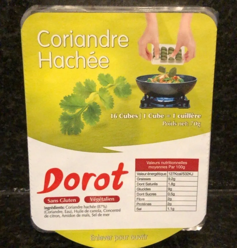 Coriandre hachée