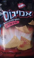 Flaming hot corn snack