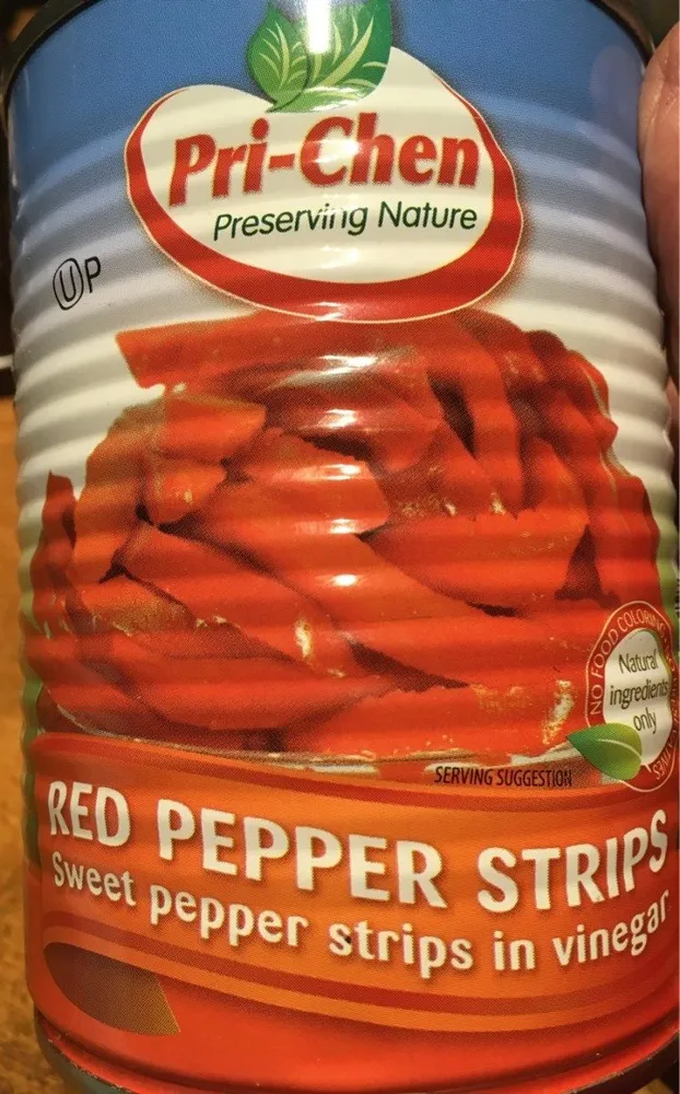 Red pepper strips
