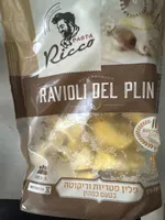 Ravioli with mushrooms and ricotta