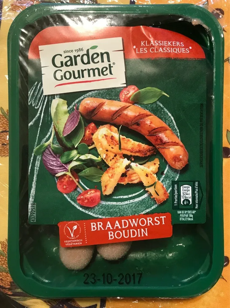 Boudin Végétarien