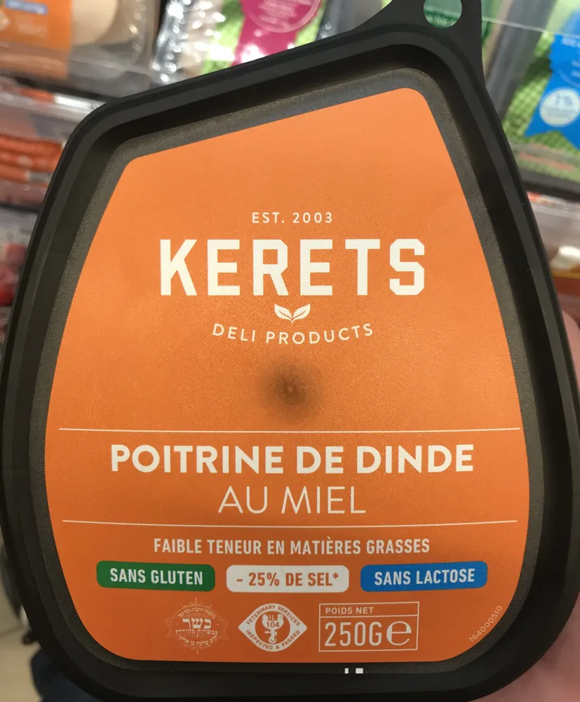 Poitrine de dinde au miel