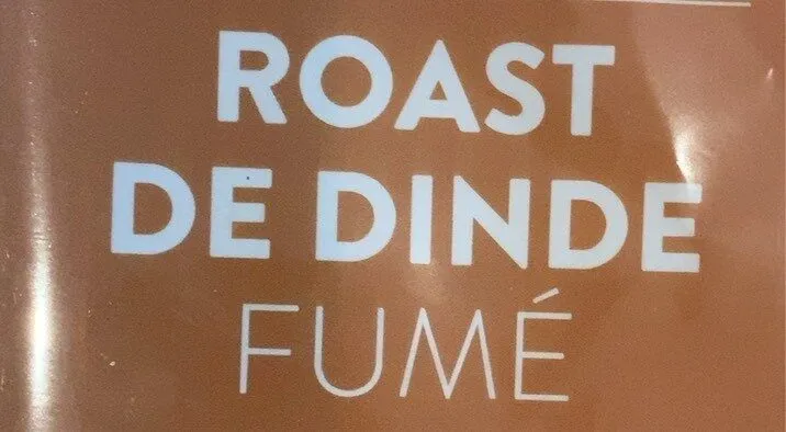 Toast de dinde fume
