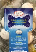 Cookies aux noisettes enrobes de chocolat