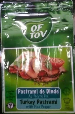 Pastrami de Dinde au Poivre Fin