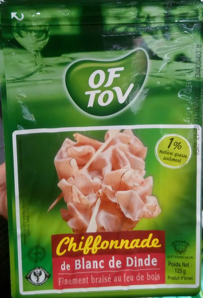 Chiffonade de Blanc de Dinde