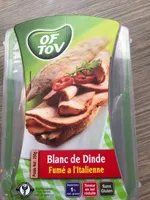 Blanc de dinde preparé en salaison et fumé
