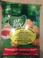 Bâtonnets de poulet au sésame