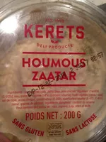 Houmous zaatar