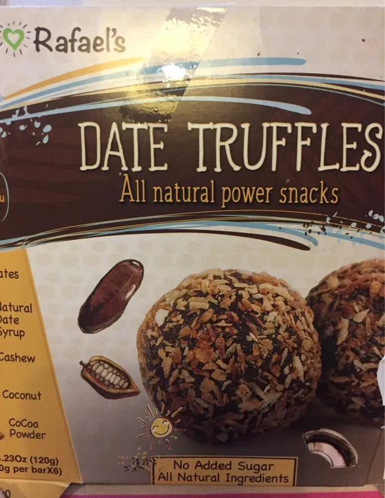 Truffes de dattes