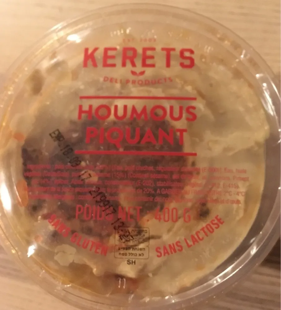 Houmous piquant