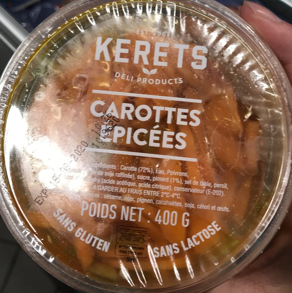 Carottes épicées