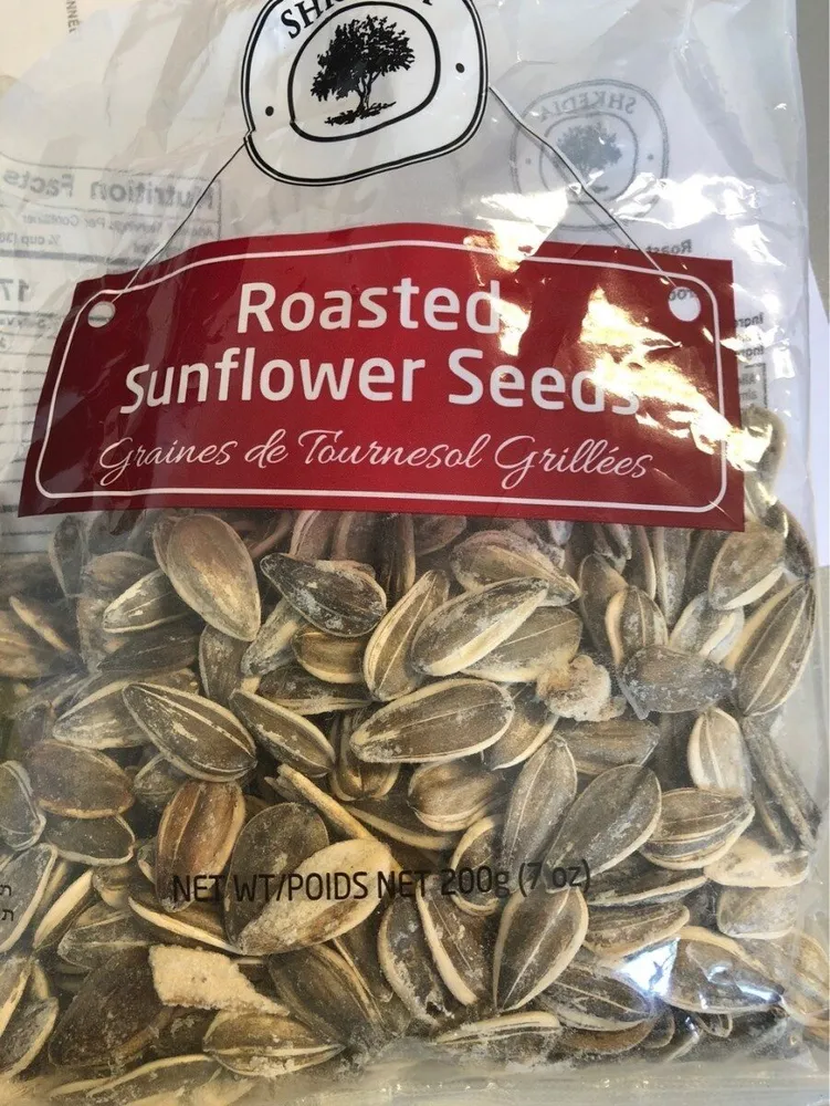Graines de tournesol grillees