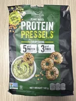 Plant-Based Protein Pressers With Everything Bagel Seasoning