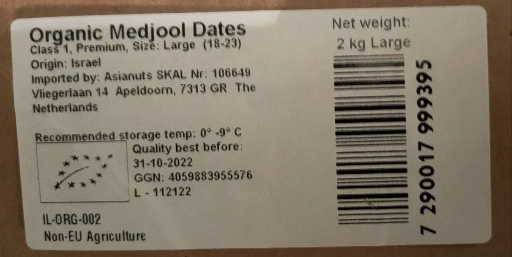 Organic Medjool Dates