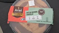 Gâteau marbré chocolat