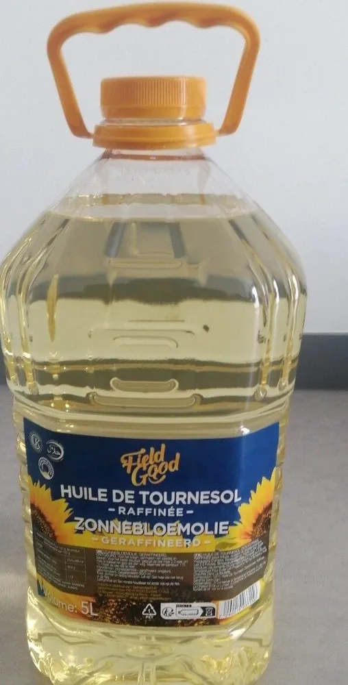 Huile de tournesol raffinée