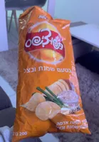 Cream and onion flavored fries