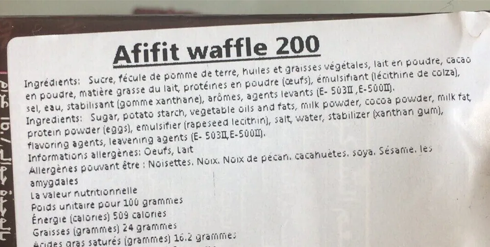 Afifit Waffle