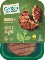 Burger di soia saporito