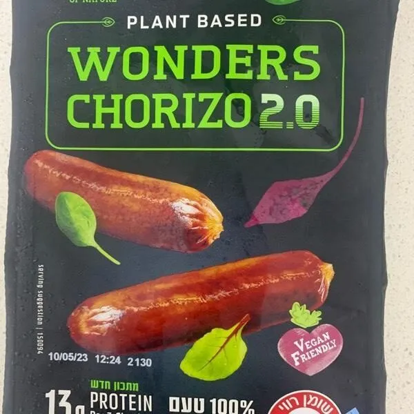 Chorizo plant based
