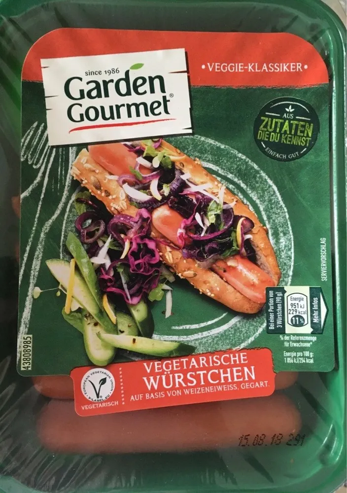 Vegetarische würstchen