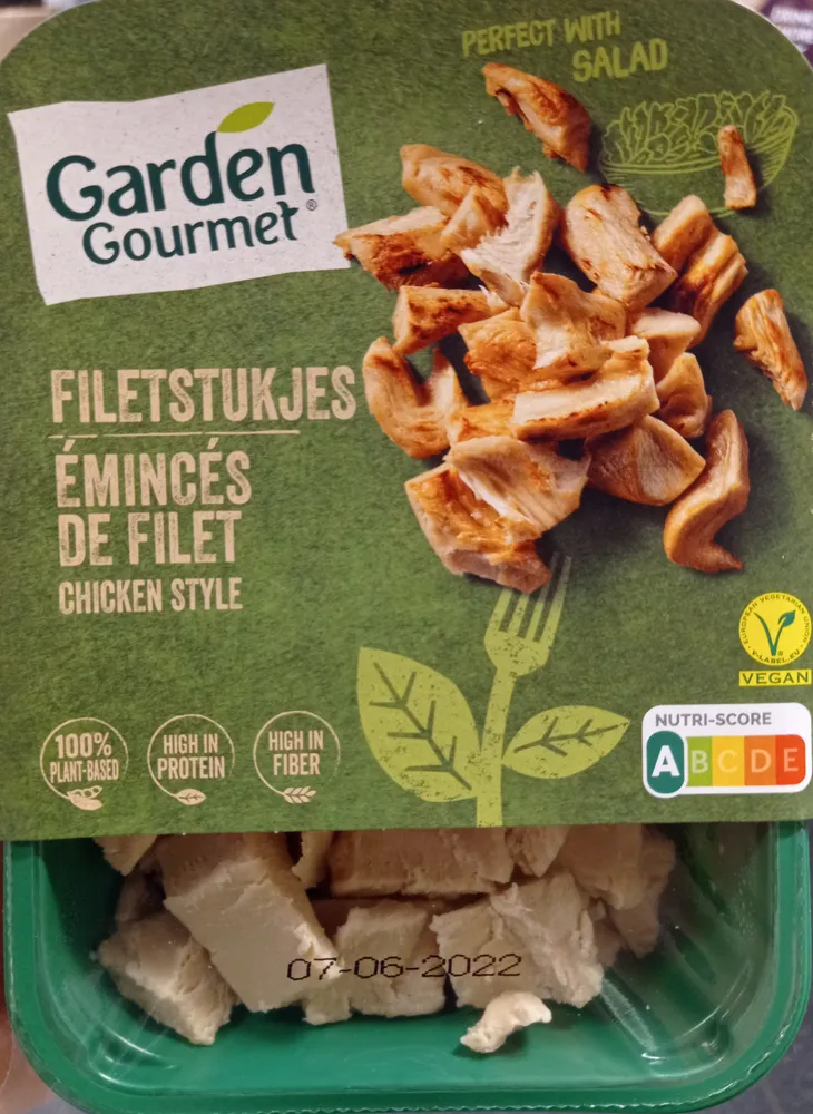 Émincés de filet chicken style