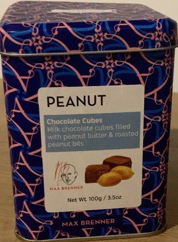 Peanut chocolate cubes